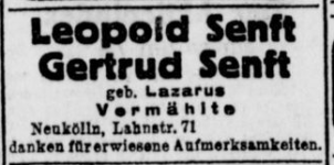 1924-03-09_BerlinerTagesblattUndHandelsZeitung_MerriageLeopoldAndGertrud.png