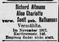 1917-11-18_BerlinerTagesblattUndHandelsZeitung_RichardAndAliceMarriage.jpg